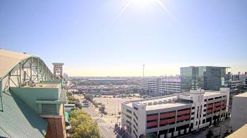 Weather camera view of Minute Maid Park.
