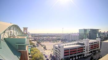 Weather camera view of Minute Maid Park.