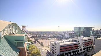 Weather camera view of Minute Maid Park.
