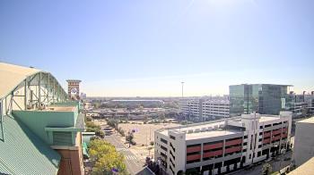 Weather camera view of Minute Maid Park.