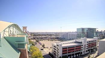 Weather camera view of Minute Maid Park.