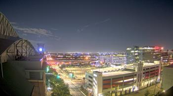 Weather camera view of Minute Maid Park.