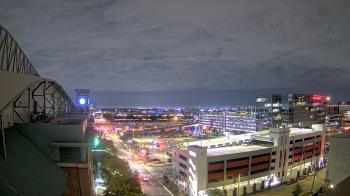 Weather camera view of Minute Maid Park.
