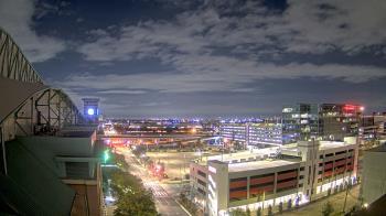 Weather camera view of Minute Maid Park.
