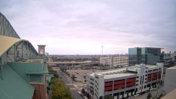 Weather camera view of Minute Maid Park.