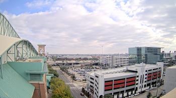 Weather camera view of Minute Maid Park.