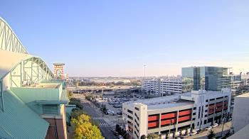 Weather camera view of Minute Maid Park.