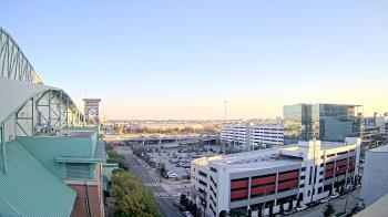 Weather camera view of Minute Maid Park.