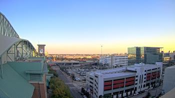 Weather camera view of Minute Maid Park.