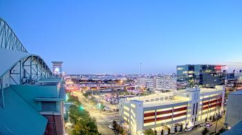 Weather camera view of Minute Maid Park.