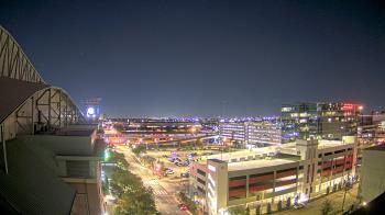 Weather camera view of Minute Maid Park.