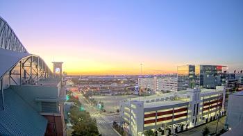 Weather camera view of Minute Maid Park.