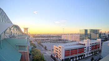 Weather camera view of Minute Maid Park.