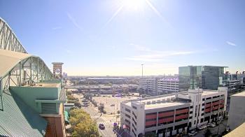 Weather camera view of Minute Maid Park.