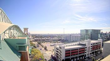 Weather camera view of Minute Maid Park.