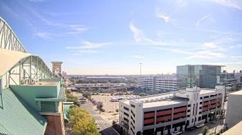 Weather camera view of Minute Maid Park.