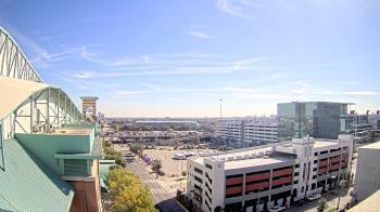 Weather camera view of Minute Maid Park.