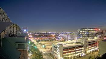 Weather camera view of Minute Maid Park.