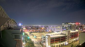 Weather camera view of Minute Maid Park.