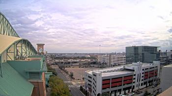 Weather camera view of Minute Maid Park.