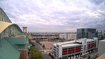 Weather camera view of Minute Maid Park.