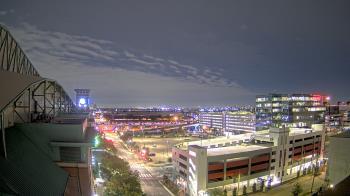 Weather camera view of Minute Maid Park.