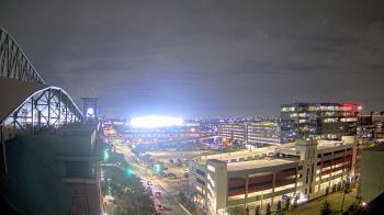 Weather camera view of Minute Maid Park.