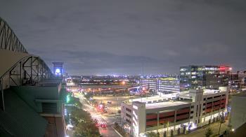 Weather camera view of Minute Maid Park.