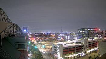 Weather camera view of Minute Maid Park.