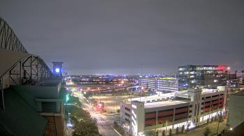 Weather camera view of Minute Maid Park.
