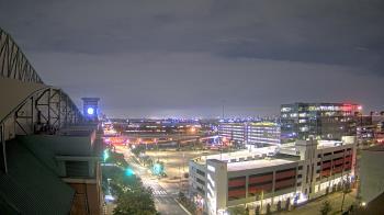 Weather camera view of Minute Maid Park.