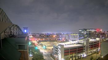 Weather camera view of Minute Maid Park.