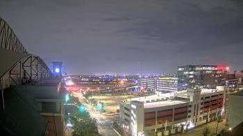 Weather camera view of Minute Maid Park.