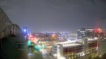 Weather camera view of Minute Maid Park.