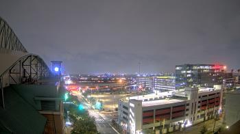 Weather camera view of Minute Maid Park.
