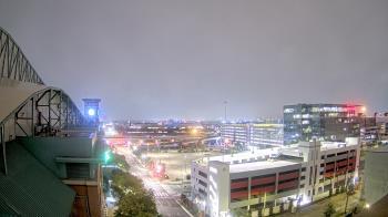 Weather camera view of Minute Maid Park.
