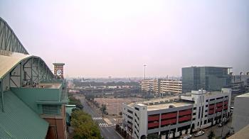 Weather camera view of Minute Maid Park.