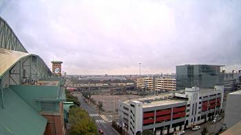 Weather camera view of Minute Maid Park.