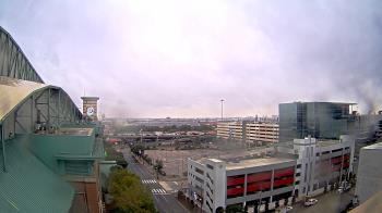 Weather camera view of Minute Maid Park.