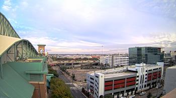 Weather camera view of Minute Maid Park.