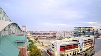 Weather camera view of Minute Maid Park.