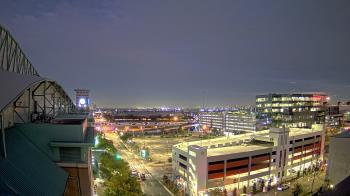 Weather camera view of Minute Maid Park.