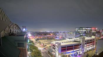 Weather camera view of Minute Maid Park.