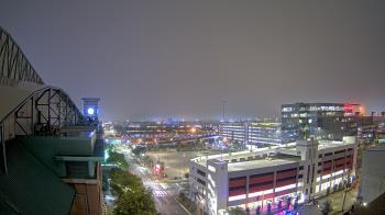Weather camera view of Minute Maid Park.