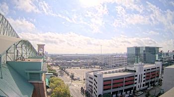 Weather camera view of Minute Maid Park.
