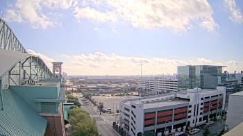 Weather camera view of Minute Maid Park.