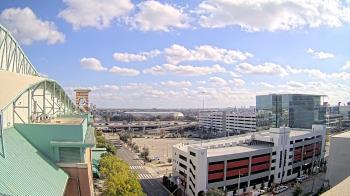 Weather camera view of Minute Maid Park.