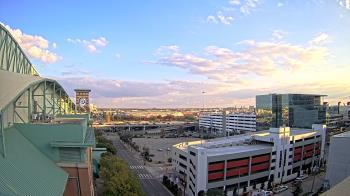 Weather camera view of Minute Maid Park.