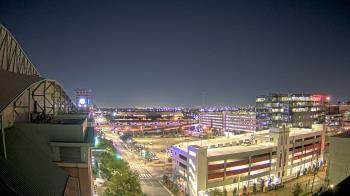 Weather camera view of Minute Maid Park.