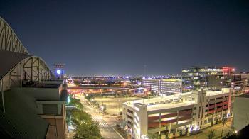 Weather camera view of Minute Maid Park.